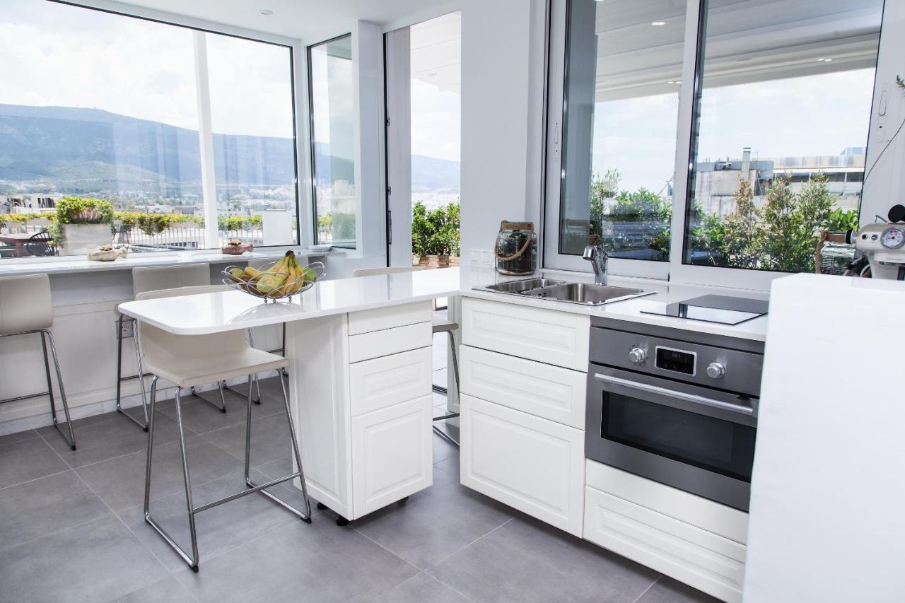 Gorgeous Penthouse With Private Jacuzzi And Amazing View! Apartamento Atenas Exterior foto